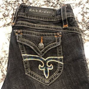 LIKE NEW ROCK REVIVAL JEANS